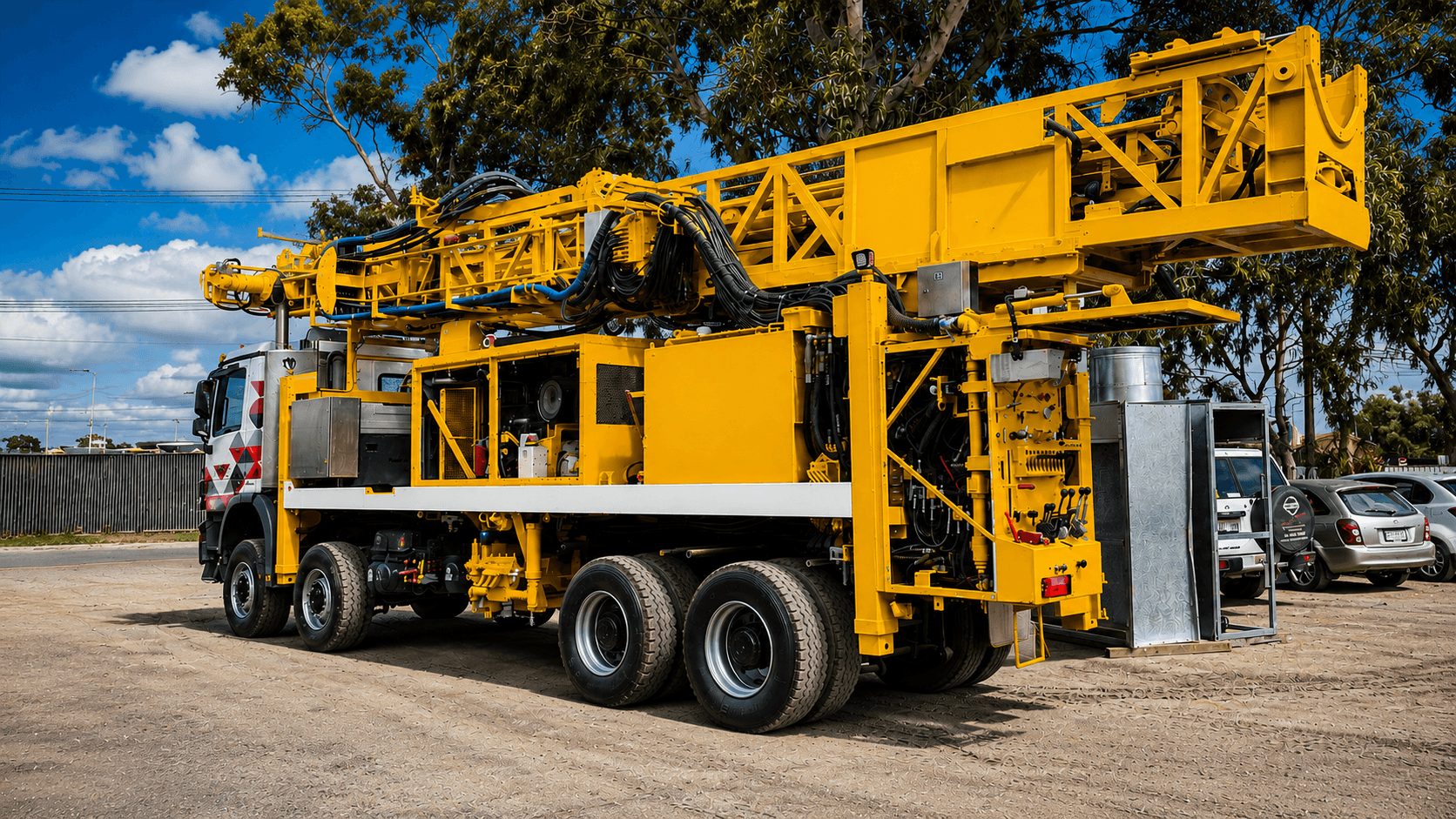 Australian EnviroBlast project site